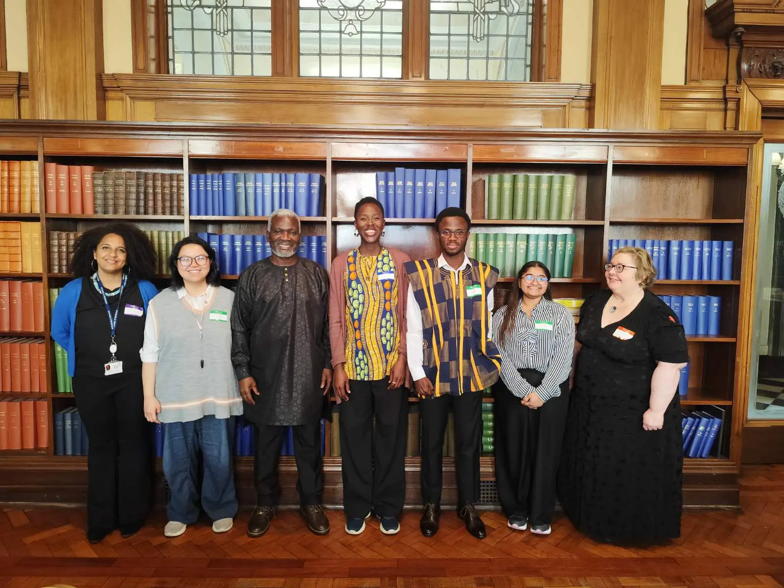 Charlie Cobbinah speaking at the DeCoGLAM launch event.